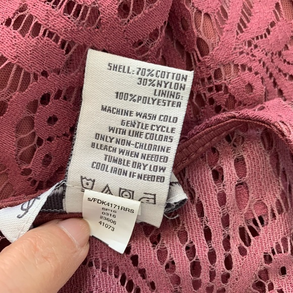 NWOT American Rag Fit & Flare Lace Dress - Picture 8 of 9